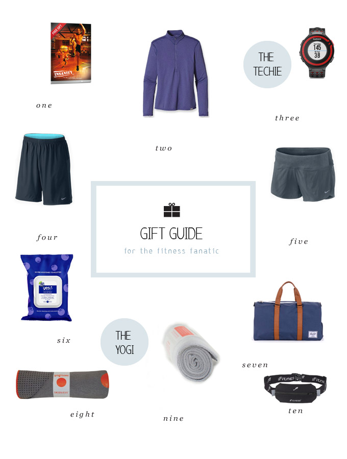 Holiday Gift Guide for the Fitness Fanatic