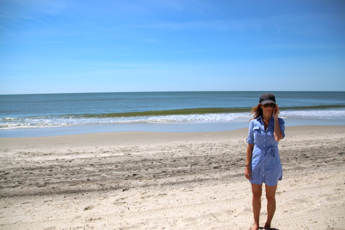 boardwalk, beach, chambray, dress, coverup, sun
