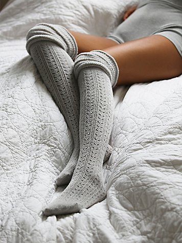 cozy socks for a lazy sunday morning