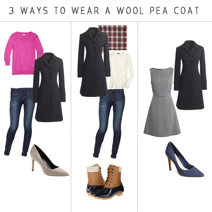 the wool pea coat everyone should have in their wardrobe