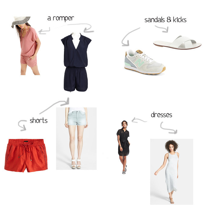 Summer favorites from Nordstrom, J Crew and Banana Republic