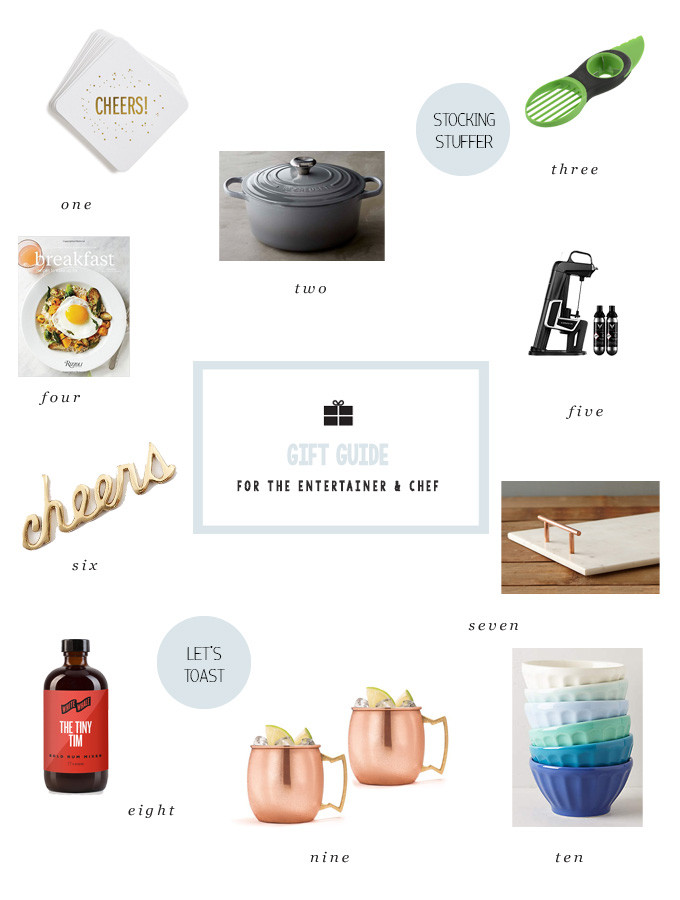 Gift Ideas for the Hostess and Chef