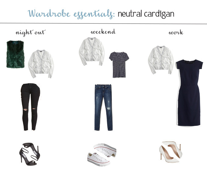 Wardrobe Essentials: The Neutral Cardigan