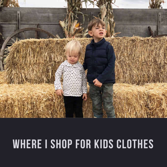 Where to Shop for Kids Clothes